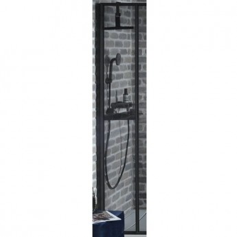 Душевое ограждение JACOB DELAFON NOUVELLE VAGUE E94WI30-B1 прозрачное 30x200 черный