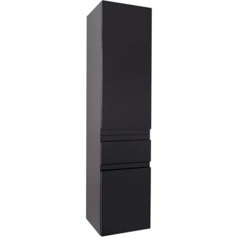 Шкаф пенал JACOB DELAFON MADELEINE EB2069D-J52 35x147 черный глянцевый